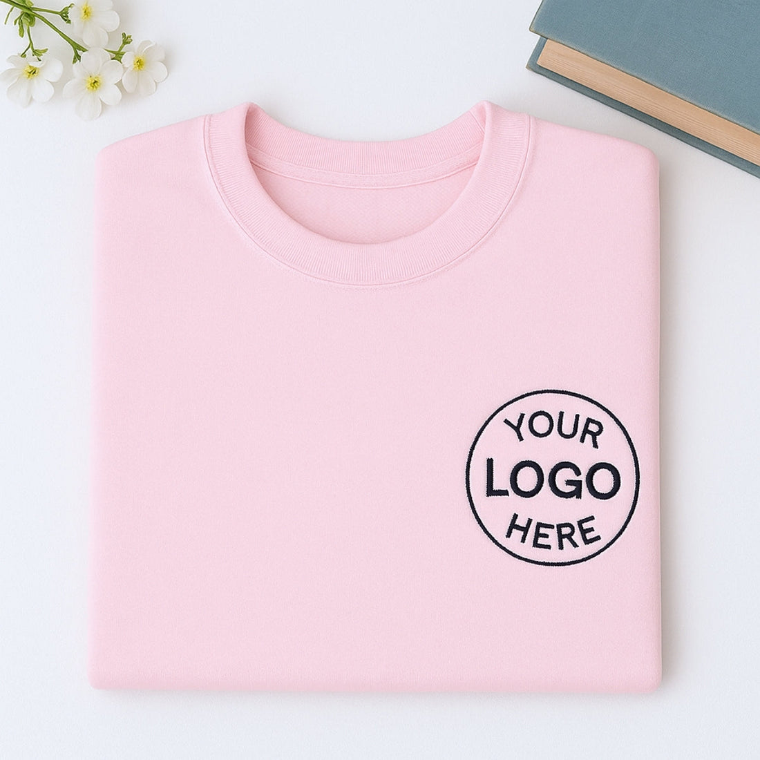 Custom Logo Embroidered Sweatshirts - Professional Corporate Apparel - Bulk Business Orders