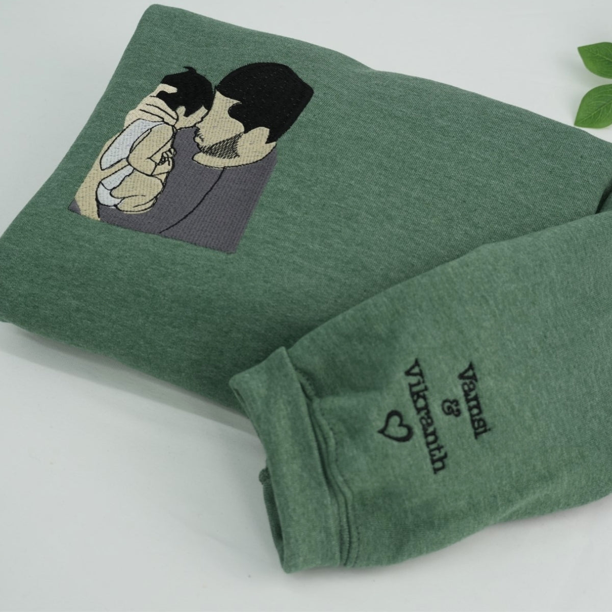 Girl Dad Custom Embroidered Hoodie - Personalized Father Daughter Sweatshirt - Father's Day Gift