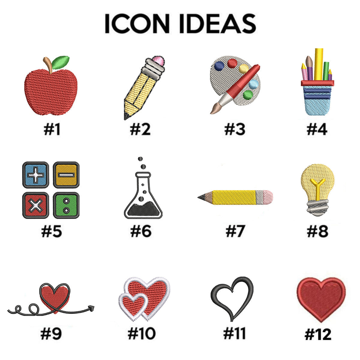 Floral Custom Embroidered Sweatshirt - Personalized Beautiful Teacher Appreciation Gift